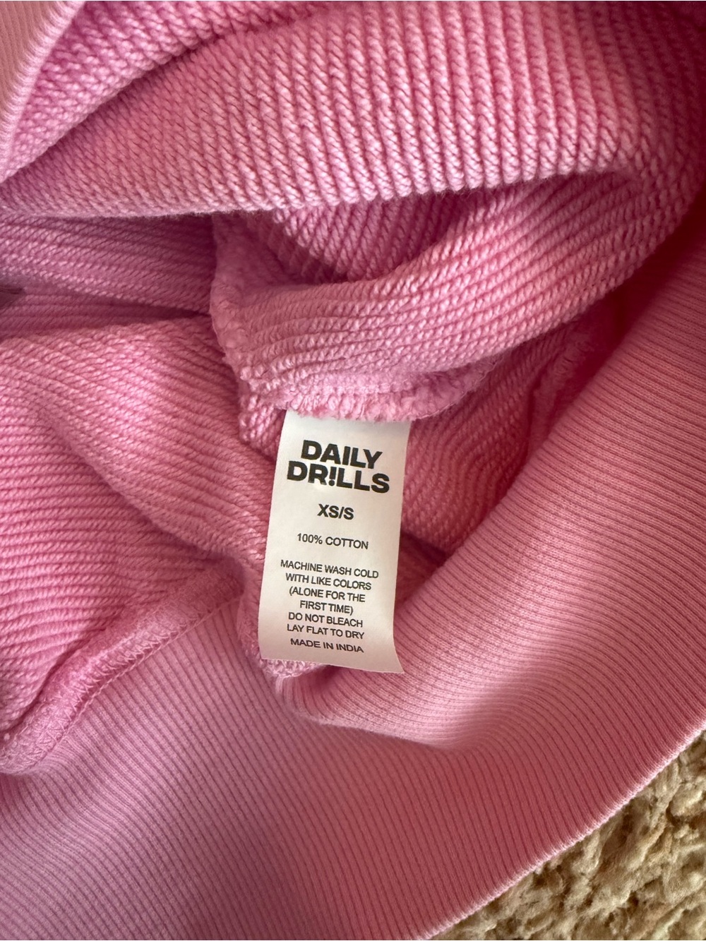 Daily Drills Heavyweight Double Zip Hoodie - Picture 2 of 2